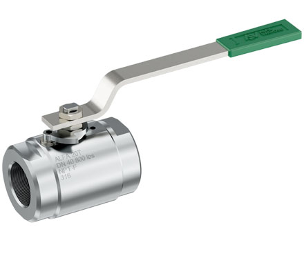 ALFA 2 pieces ball valve serie